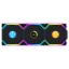 Imagem de Ventoinha 120mm Lian Li UNI SL LCD Wireless RGB PWM Preta (Pack 3)