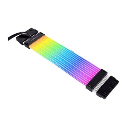 Imagem de Cabo Extensão Lian Li 24-Pin Strimer Wireless RGB p/ Motherboard