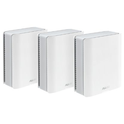 Imagem de Router Asus Wireless AiMesh BE18000 ZenWiFi BT10 Tri-Band Gigabit WiFi 7 Branco (Pack3)