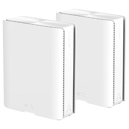 Imagem de Router Asus Wireless AiMesh BE25000 ZenWiFi BQ16 Quad-Band Gigabit WiFi 7 Branco (Pack2)