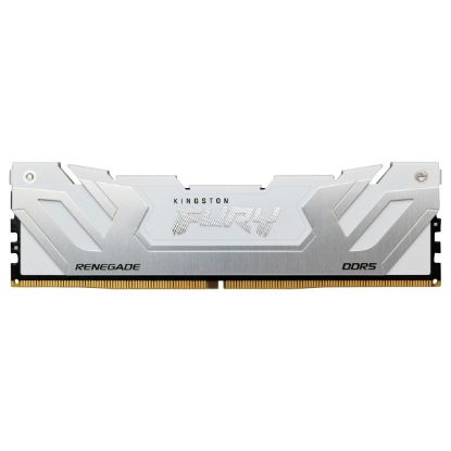 Imagem de CUDimm DDR5 24GB Kingston CL40 8400Mhz Fury Renegade Branca