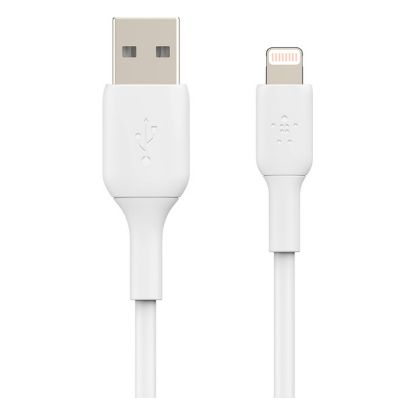 Imagem de Cabo USB2.0 p/ Lightning Belkin Branco - 1Mtr