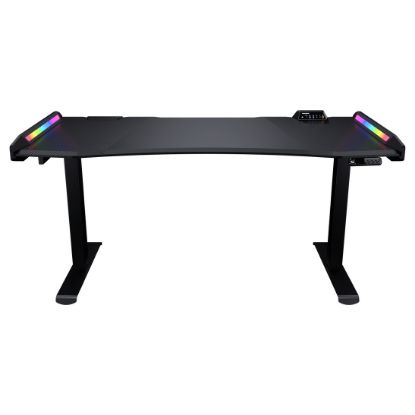 Imagem de Secretária Gaming Cougar E-Mars Elétrica RGB Preta