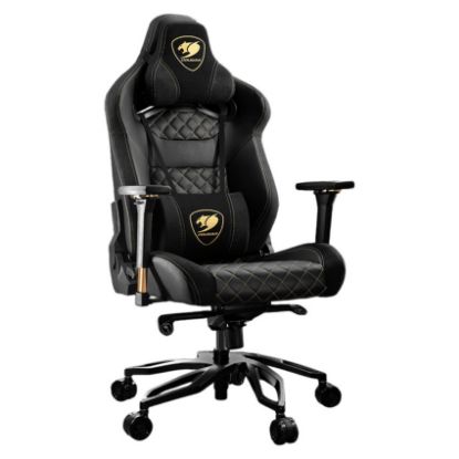 Imagem de Cadeira Gaming Cougar Armor Titan Pro Preta/Dourada