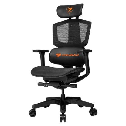 Imagem de Cadeira Gaming Cougar Argo One Preta/Laranja