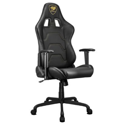 Imagem de Cadeira Gaming Cougar Armor Elite Royal Preta/Dourada