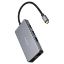 Imagem de Docking Station Nanocable Type-C Multiport 9-em-1 100W Cinza