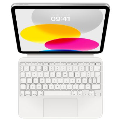 Imagem de Capa Teclado Apple Magic Keyboard Folio p/ iPad (10ª Geração) (PT) Branca