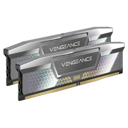 Imagem de CUDimm DDR5 Pack 2x 24GB (48GB) Corsair CL38 8000Mhz Vengeance Prateada
