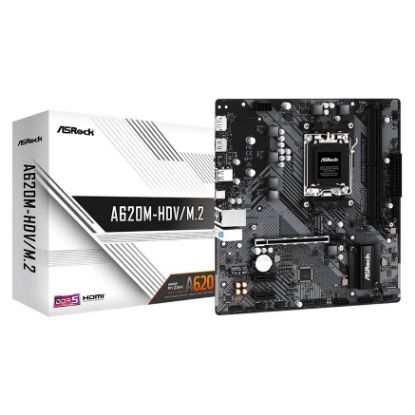Imagem de Motherboard ASRock SktAM5 - A620M-HDV/M.2 DDR5