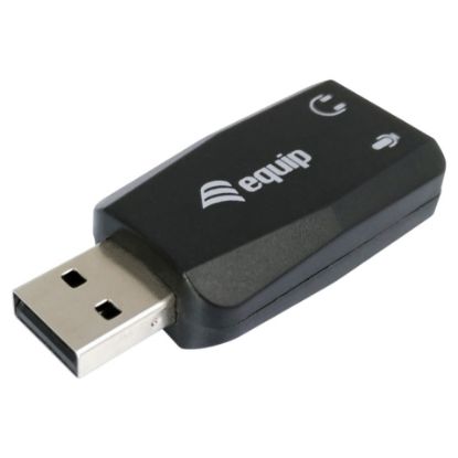 Imagem de Placa de Som USB Equip 245320 Preto