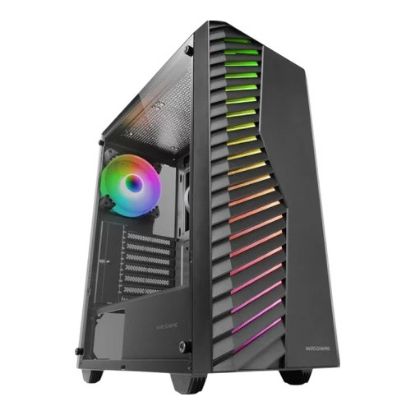 Imagem de Caixa Mars Gaming MC-VOLT RGB Preta (ATX) (Vidro Temperado)
