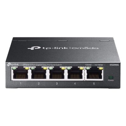 Imagem de Switch de Rede TP-Link Omada 5 Portas Gigabit - ES205G