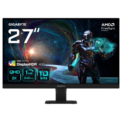 Imagem de Monitor Gigabyte 27" GS27QXA IPS QHD 16:9 240Hz FreeSync Premium HDR400 (1ms)