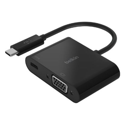 Imagem de Cabo Adaptador Type-C p/ VGA + Type-C Belkin