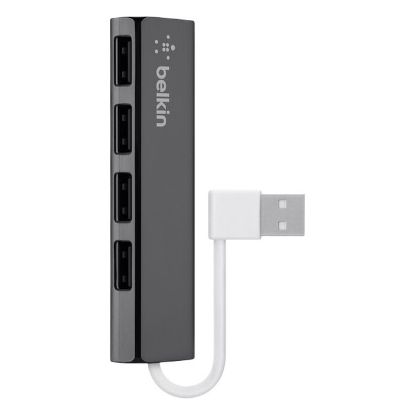 Imagem de Hub USB2.0 4 Portas Belkin Travel Slim