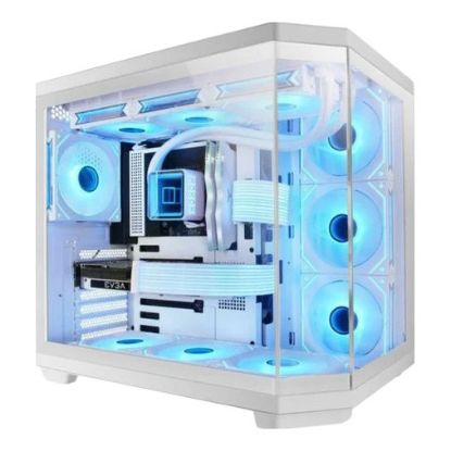 Imagem de Caixa Mars Gaming MC-3TCOREM Branca (Micro-ATX) (Vidro Temperado)