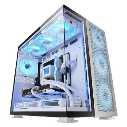 Imagem de Caixa Mars Gaming MC-NOVA2 Branca (E-ATX) (Vidro Temperado)