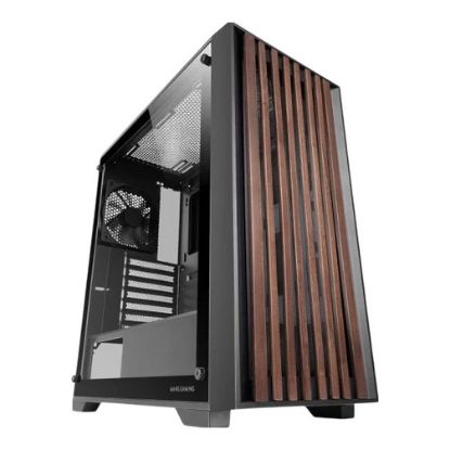 Imagem de Caixa Mars Gaming MC-WOOD Preta (ATX) (Vidro Temperado)