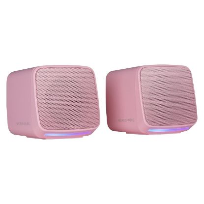 Imagem de Colunas Mars Gaming MS-PRO RGB 2.0 10W Rosas