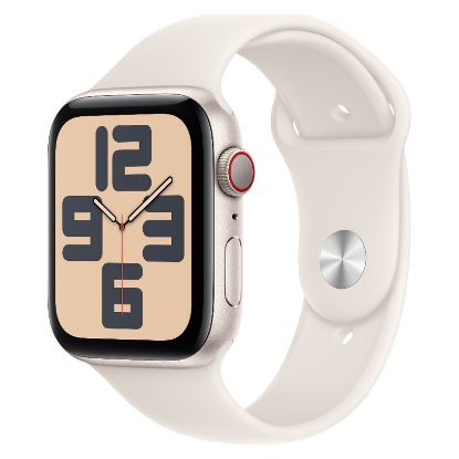 Imagem de Apple Watch SE (2ª Geração) GPS + Cellular Alumínio Luz das Estrelas | Bracelete Sport Luz das Es...
