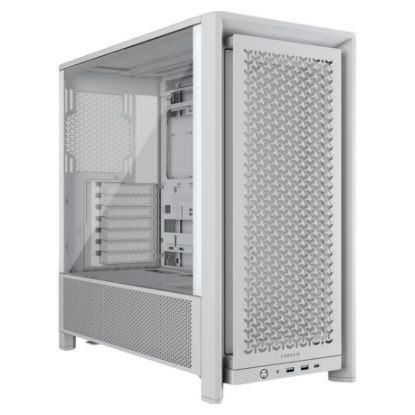 Imagem de Caixa Corsair Frame 4000D Branca (E-ATX) (Vidro Temperado)