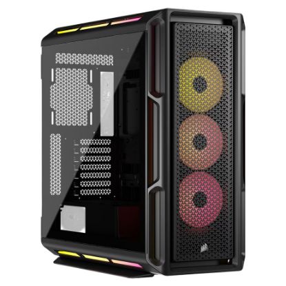 Imagem de Caixa Corsair iCUE LINK 5000T LX RGB Preta (E-ATX) (Vidro Temperado)