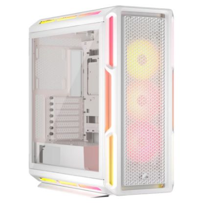 Imagem de Caixa Corsair iCUE LINK 5000T LX RGB Branca (E-ATX) (Vidro Temperado)