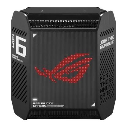Imagem de Router Asus Wireless GT6 AX10000 ROG Rapture Tri-Band 1x 2.5Gbps + Gigabit WiFi 6 Preto