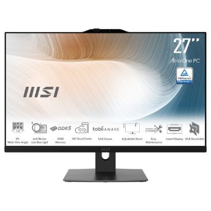 Imagem de Computador MSI AiO Modern AM272P 1MG-1048PT 27" Core 5 120U 16GB SSD 512GB Iris Xe Graphics W11 P...