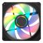 Imagem de Ventoinha 120mm NOX Hummer V-Fan Infinity Mirror ARGB