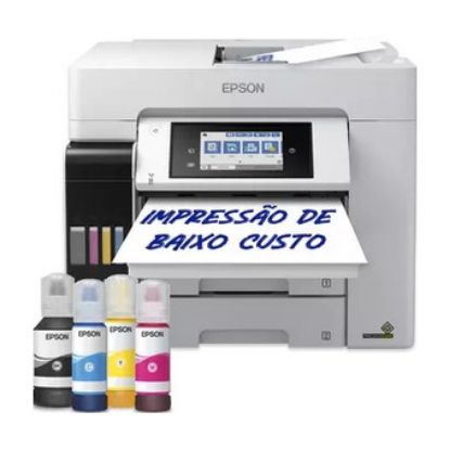 Imagem de Impressora Epson Multifunções Cores Wireless EcoTank Pro ET-16685 (A3+/A4)