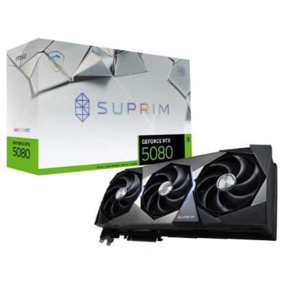 Imagem de Placa Gráfica MSI GeForce RTX 5080 SUPRIM SOC 16G DLSS4
