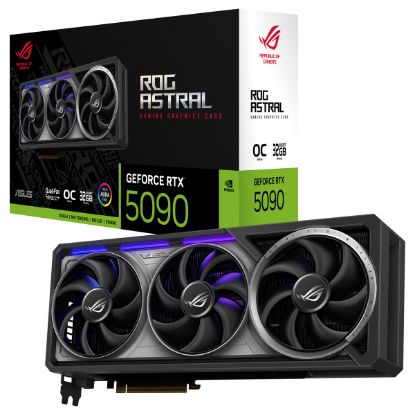 Imagem de Placa Gráfica Asus GeForce RTX 5090 ASTRAL ROG STRIX GAMING OC 32GB DLSS4