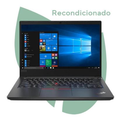 Imagem de Portátil Recondicionado Lenovo E14 (Gen2) 14" i5 8GB SSD 240GB Iris Xe Graphics W11 Pro Cinza Escuro