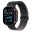 Imagem de Apple Watch Ultra 2 GPS + Cellular Titanium Preto | Bracelete Loop Milanesa Titanium Preto - L (4...