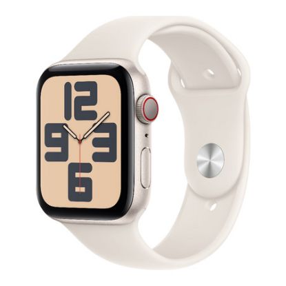 Imagem de Apple Watch SE (2ª Geração) GPS + Cellular Alumínio Luz das Estrelas | Bracelete Sport Luz das Es...