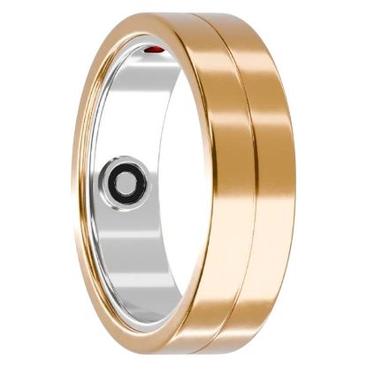 Imagem de Anel Inteligente Maxcom MR100 Ring Tamanho 8/57mm Dourado