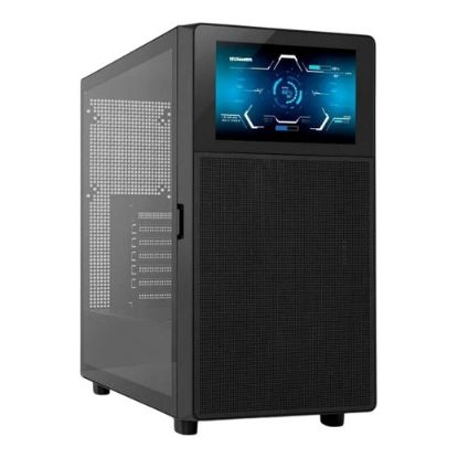 Imagem de Caixa NOX Hummer Bios Preta (ATX) (Vidro Temperado)