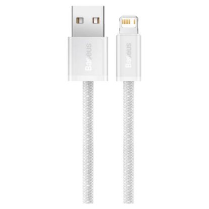 Imagem de Cabo USB2.0 Type-C p/ Lightning Baseus Silky Series Branco - 2Mtr