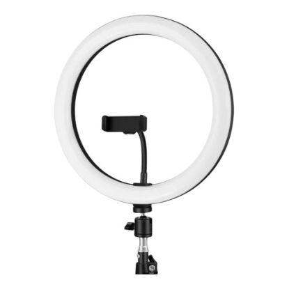 Imagem de Anel Iluminação LED Iggual c/ Tripé 200cm