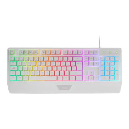Imagem de Teclado Mars Gaming MK124 Semi-Mecânico FRGB Branco (PT)