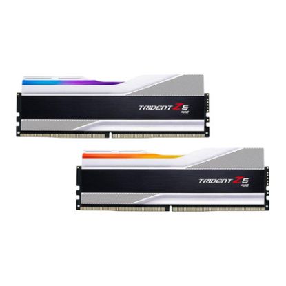 Imagem de CUDimm DDR5 Pack 2x 24GB (48GB) G.Skill CL40 8000Mhz Trident Z5 RGB Prateada