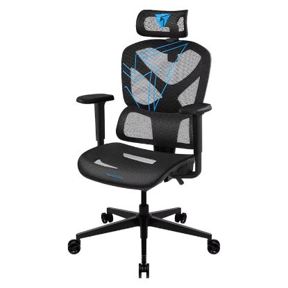 Imagem de Cadeira Gaming Ergonomica ThunderX3 YTC Racer Preta/Azul