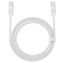 Imagem de Cabo Type-C to Type-C Dynamic Series Fast Charging Data 100W Baseus Branco - 1Mtr