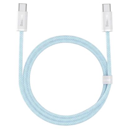 Imagem de Cabo Type-C to Type-C Dynamic Series Fast Charging Data 100W Baseus Azul - 1Mtr