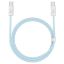Imagem de Cabo Type-C to Type-C Dynamic Series Fast Charging Data 100W Baseus Azul - 2Mtr