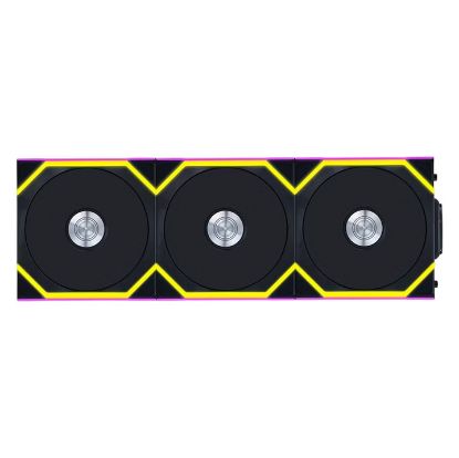 Imagem de Ventoinha 120mm Lian Li UNI SL120 Wireless RGB Reverse Blade PWM Preta (Pack3)
