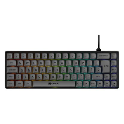Imagem de Teclado GAMIAC TKL RGB69G SF PBT Mecânico RGB Preto/Cinzento - Switch Kailh Blue (PT)