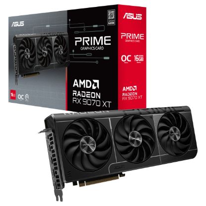 Imagem de Placa Gráfica Asus Radeon RX 9070 XT PRIME OC 16GB
